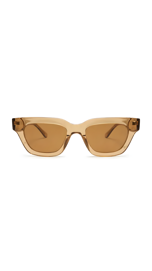 Lentes de sol Eve-2 de armazón wayfarer ámbar — Norte Eyewear
