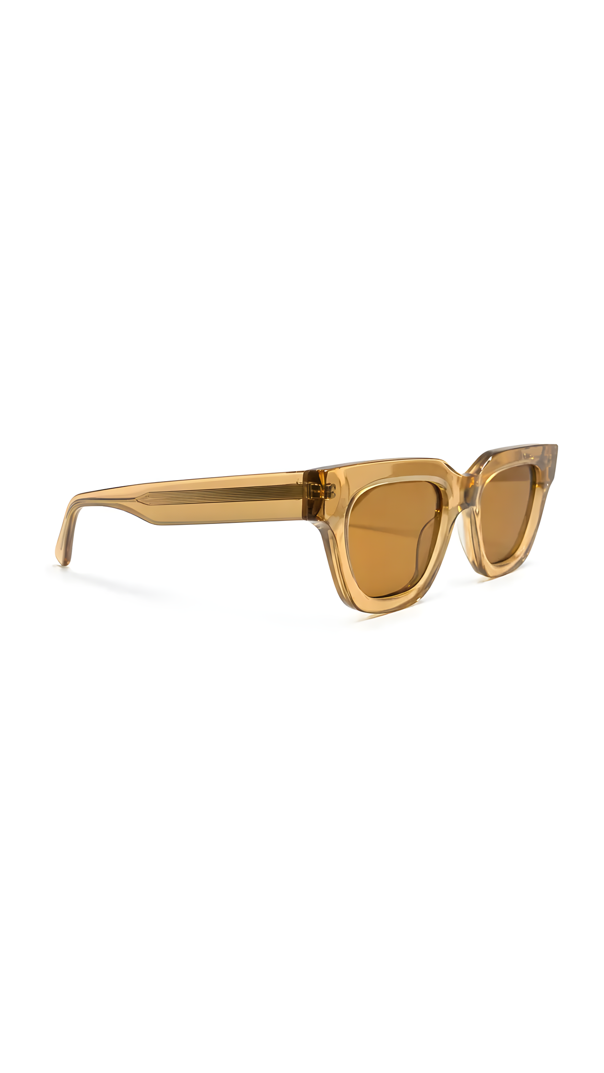 Lentes de sol Eve-2 de armazón wayfarer ámbar — Norte Eyewear (vista 2)