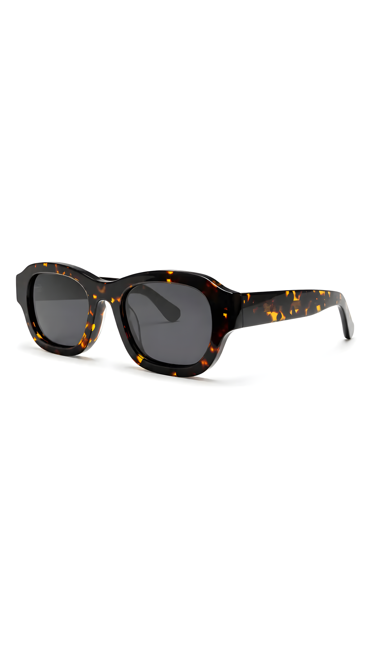Lentes de sol Knotty-2 de armazón redondo carey — Norte Eyewear (vista 3)
