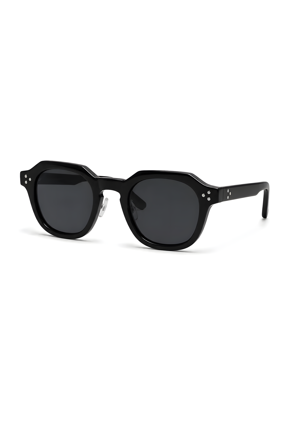 Lentes de sol Oxy-7 de armazón wayfarer negro — Norte Eyewear (vista 3)