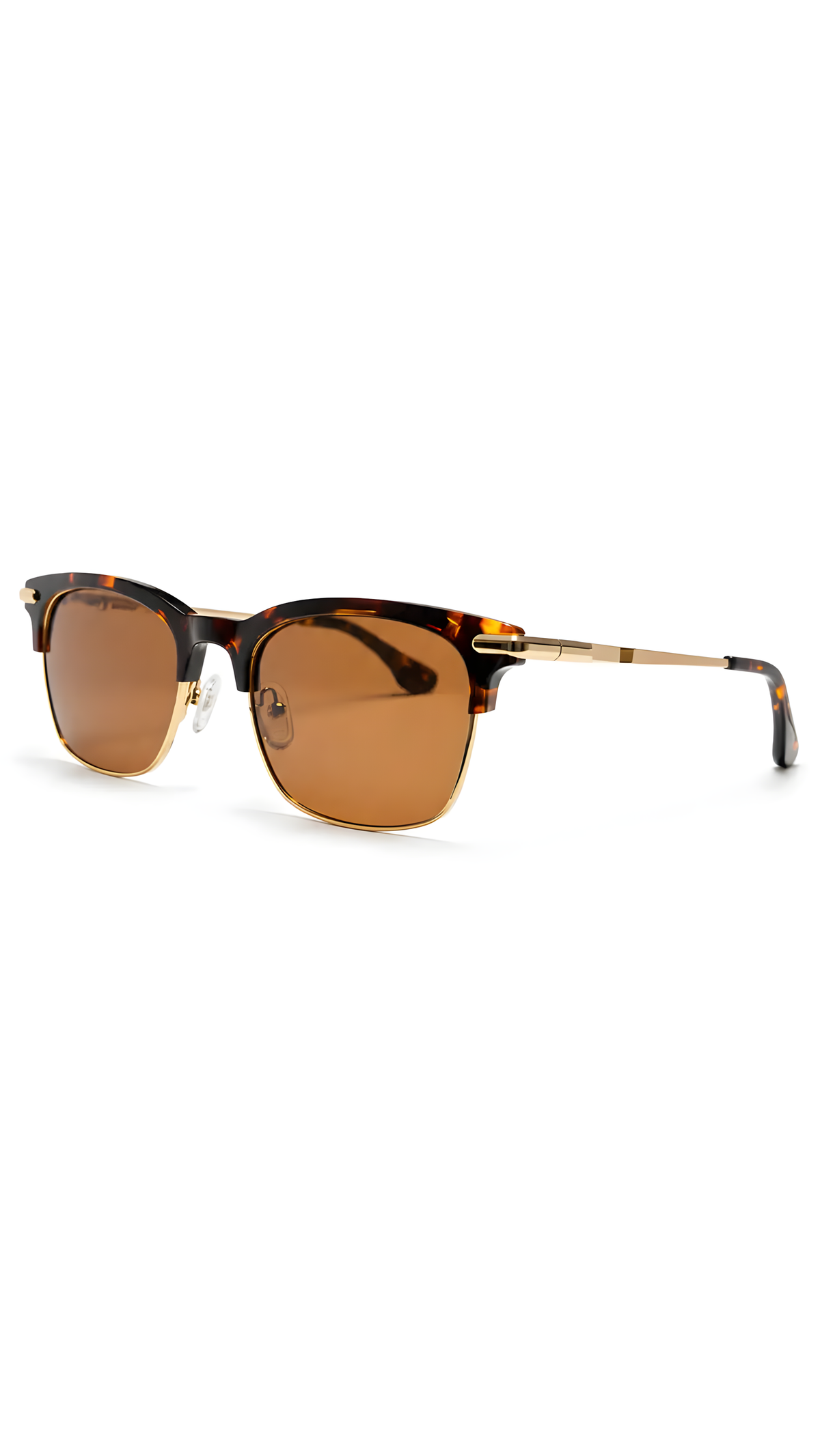 Lentes de sol Rect-3 en color carey — Norte Eyewear (vista 3)